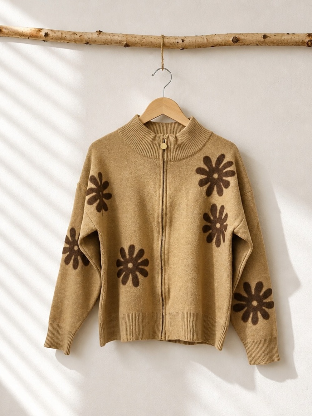 Sioni Flower Jacket Sweater